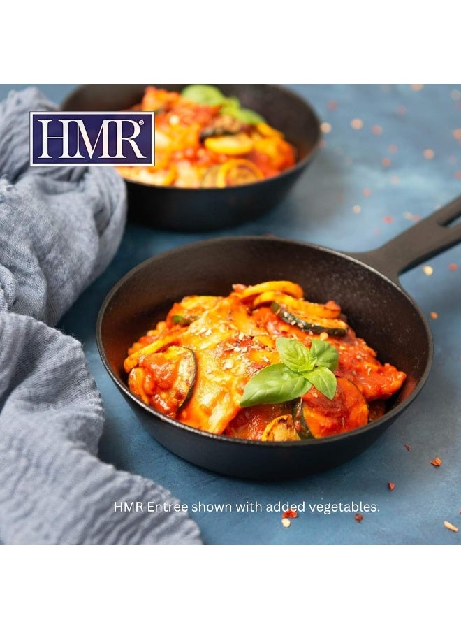 HMR Cheese and Basil Ravioli Entrée | Pre-packaged Lunch or Dinner | Ready to Eat | Vegetarian | 10g of Protein | Low Calorie Food | 8oz Serving per Meal | Pack of 6 - Image 5